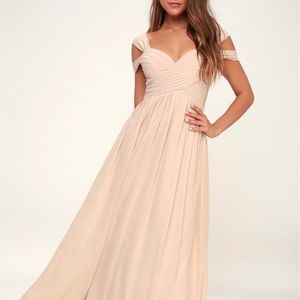 Blush Pink Maxi Dress